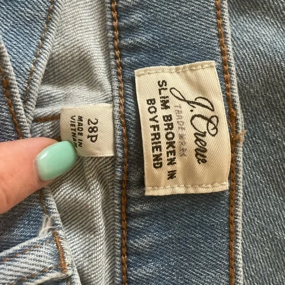 π Slim Broken in Boyfriend jeans - floral embroidery - Picture 4 of 7